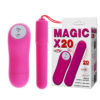 Вибромассажер пуля с дистанционным пультом Magic X20 BI-014190-0603S