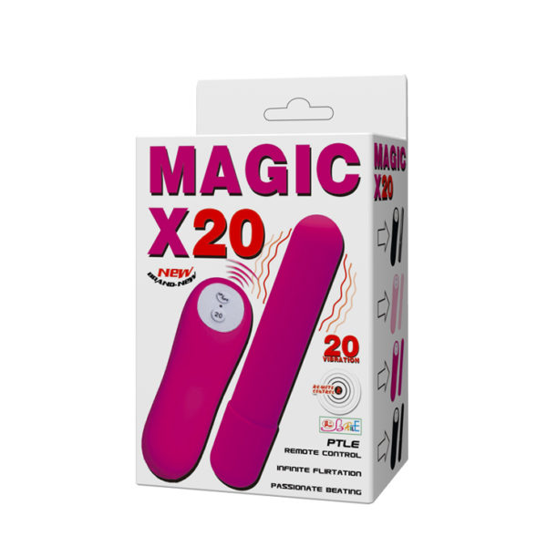 Вибромассажер пуля с дистанционным пультом Magic X20 BI-014190-0603S — изображение 7