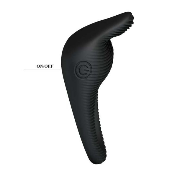 Эрекционное виброкольцо Vibrating Ring со стимулятором клитора BI-210142 — изображение 7