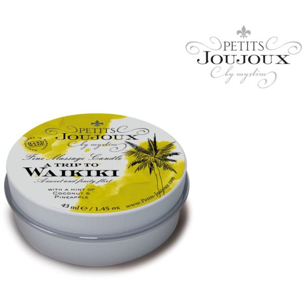 Массажная свеча «Waikiki Beach», Petits JouJoux