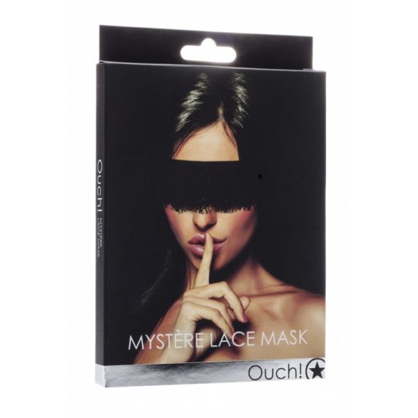 Кружевная повязка на глаза закрытая «Myst&232re Lace Mask»