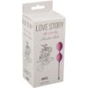 Вагинальные шарики со смещенным центром тяжести «Love Story Scarlet Sails Violet Fantasy»