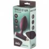 Гладкая анальная пробка с вибрацией Spice It Up «New Edition Perfection Wine Red» — изображение 2