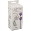 Классические силиконовые вагинальные шарики Love Story «The Firebird Lavender Sunset»