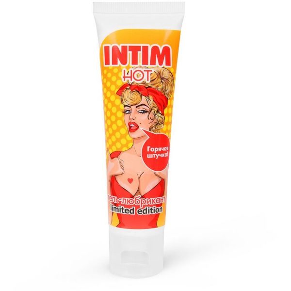 Возбуждающий гель-лубрикант INTIM HOT LIMITED EDITION - 50 гр