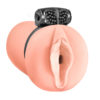 МАСТУРБАТОР С ВИБРО-КОЛЬЦОМ SATISFACTION MAGAZINE MAID 2102-06LOLA