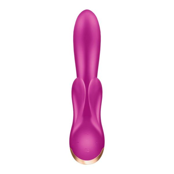 Вибратор-кролик Satisfyer Double Flex фиолетовый — изображение 4