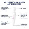 Универсальный вибромассажер Satisfyer Wand-er Woman (White/Chrome) — изображение 2