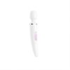 Универсальный вибромассажер Satisfyer Wand-er Woman (White/Chrome) — изображение 3